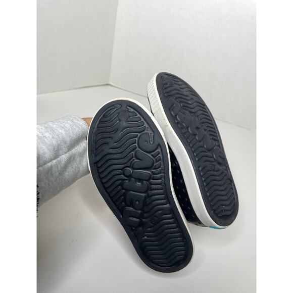 NATIVE Toddler Jefferson Slip On Shoe Size 9 Black - Picture 7 of 7